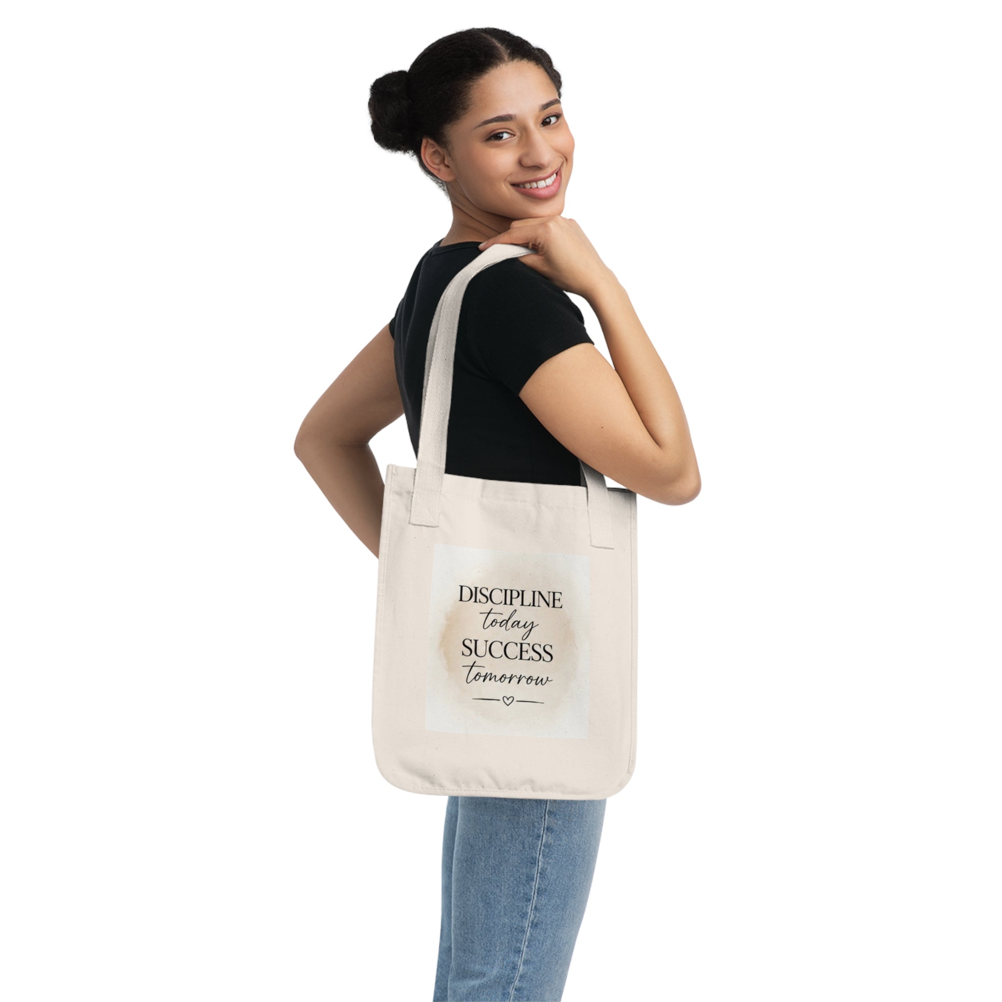 Organic Inspirational Canvas Tote Bag