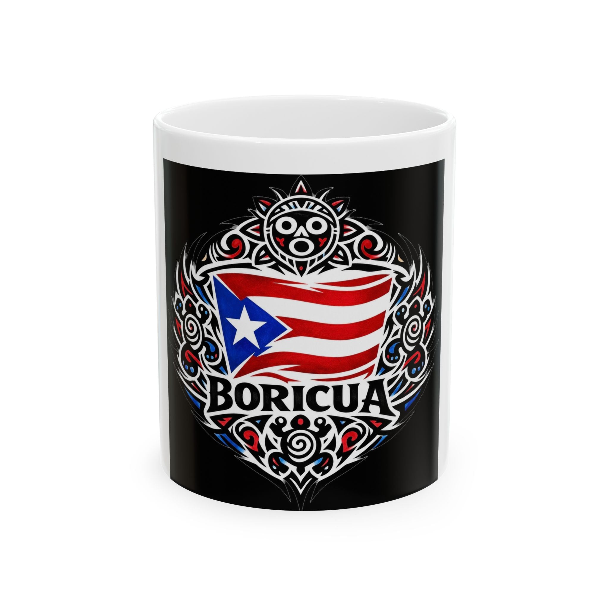 Ceramic Mug, (11oz, 15oz) Boricua (Puerto Rican)